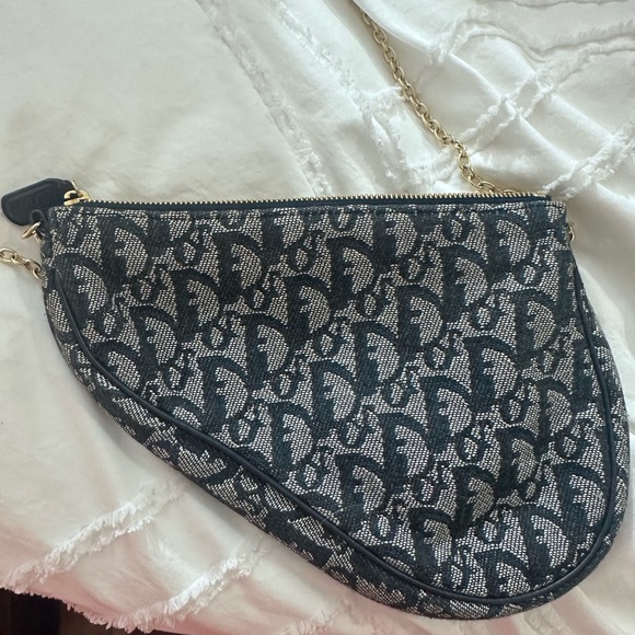 Dior Handbags - 💟 Authentic Dior Saddle Bag Navy